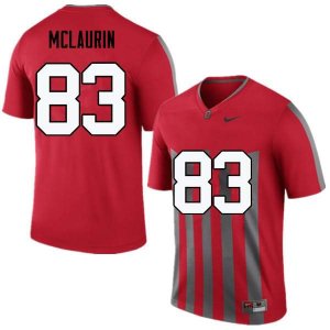 Men's Ohio State Buckeyes #83 Terry McLaurin Throwback Nike NCAA College Football Jersey Supply SXR2844QZ